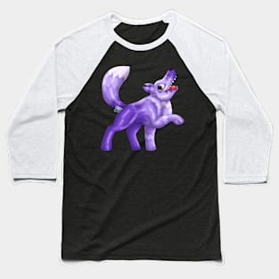 Mallowolf: Purple Baseball T-Shirt